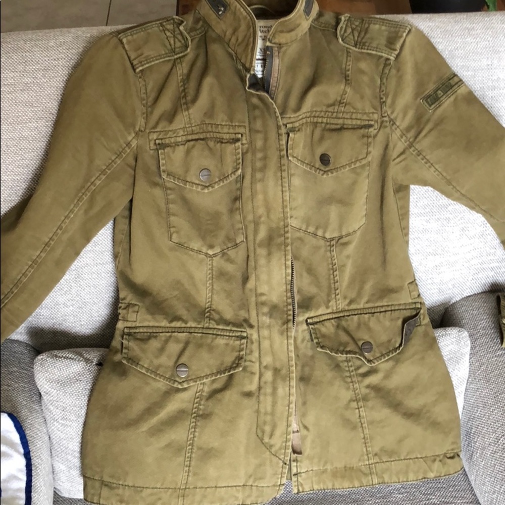 Olive green jacket